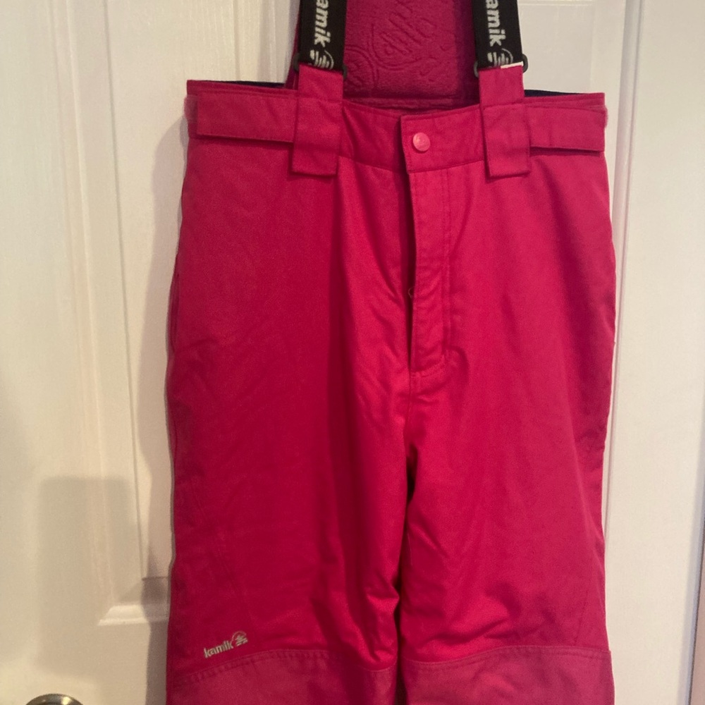 Kamik Pink and Blue Snow Pants